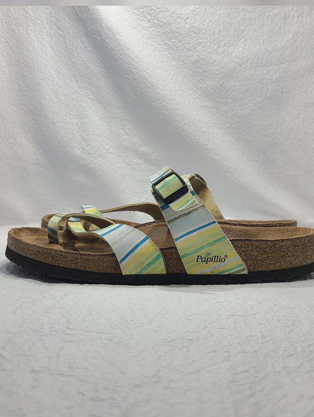 Mens Papillio by Birkenstock Tabora Sandals Size: 10 Color: Multicolor
